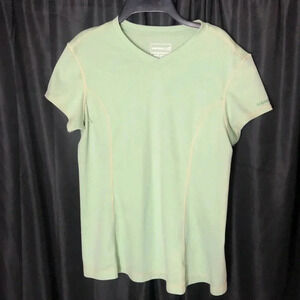 Merrell‎ Green V Neck Opti Wick M
